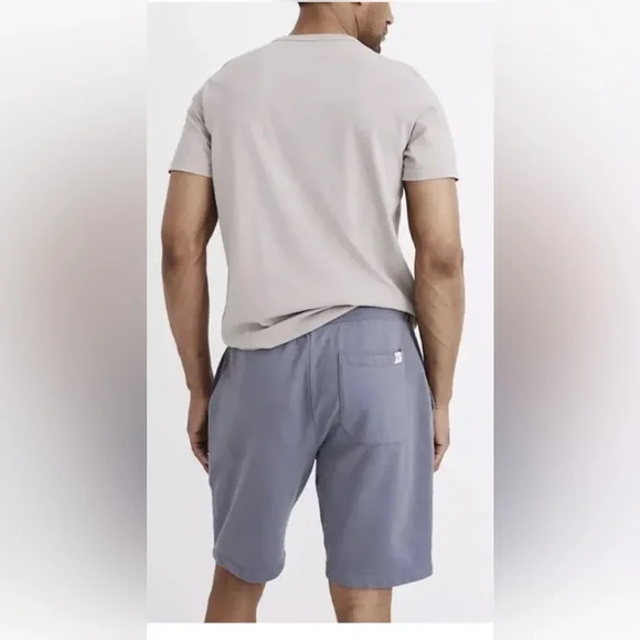 Madewell Retrolight Terry Sweatshorts in Blue Size S NWD $59.50 NA746 - Picture 3 of 8